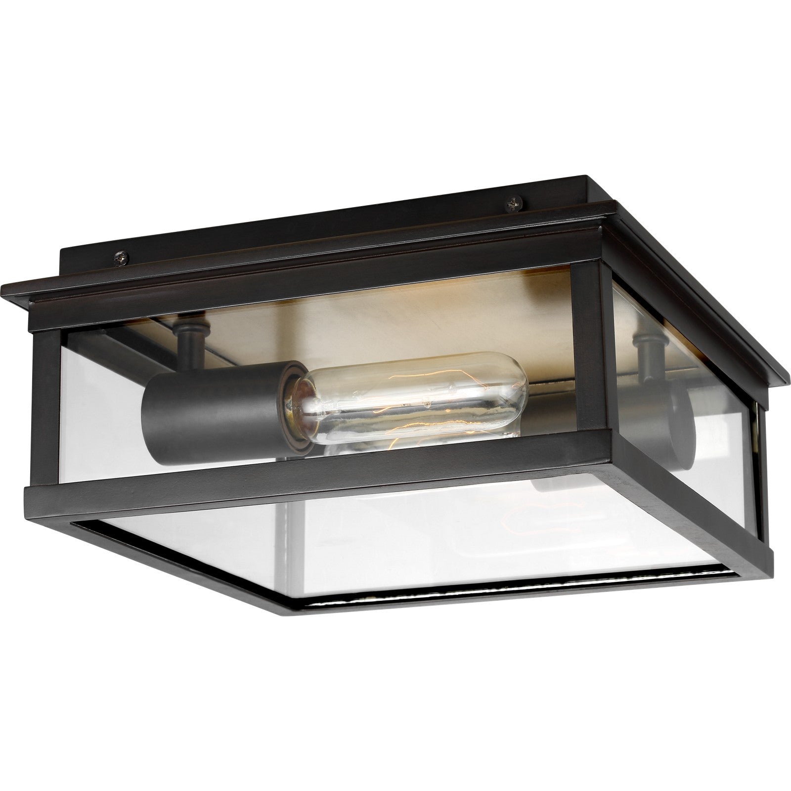 Freeport Medium Outdoor Flush Mount in Heritage Copper - Visual Comfort Outdoor Lighting