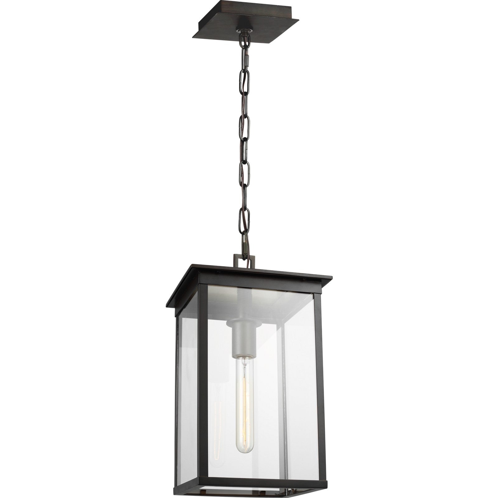 Freeport Small Outdoor Pendant in Heritage Copper - Visual Comfort Outdoor Lighting