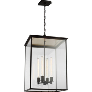 Freeport Large Outdoor Pendant in Heritage Copper - Visual Comfort Outdoor Lighting
