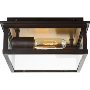Freeport Medium Outdoor Flush Mount in Heritage Copper - Visual Comfort Outdoor Lighting