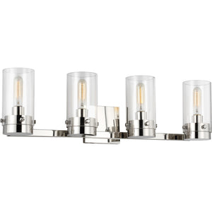 Garrett 4 - Light Vanity in Burnished Brass - Visual Comfort Wall Lights
