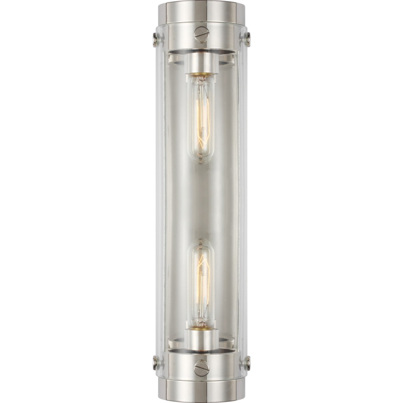 Garrett Linear Sconce Polished Nickel - Visual Comfort Wall Lights
