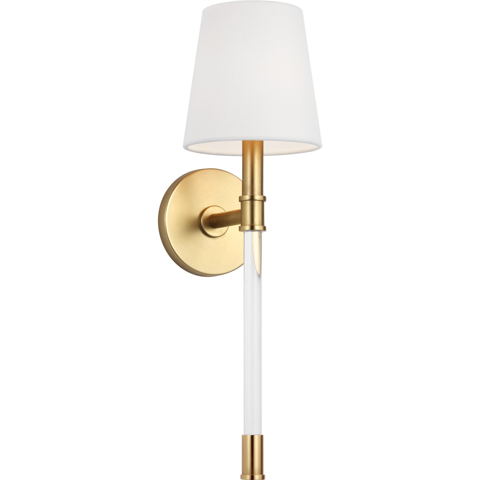 Hanover Sconce in Burnished Brass - Visual Comfort Wall Lights