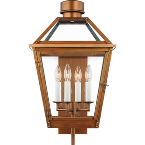 Hyannis Large Lantern Natural Copper - Visual Comfort Outdoor Lighting