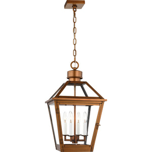 Hyannis Large Pendant Natural Copper - Visual Comfort Outdoor Lighting