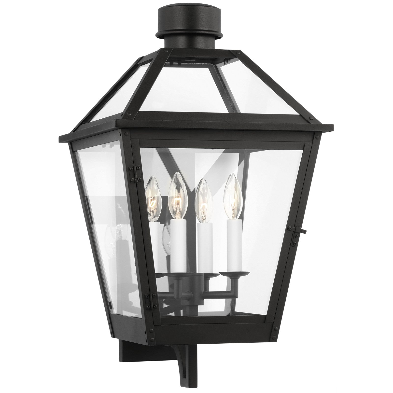 Hyannis Large Lantern Natural Copper - Visual Comfort Outdoor Lighting