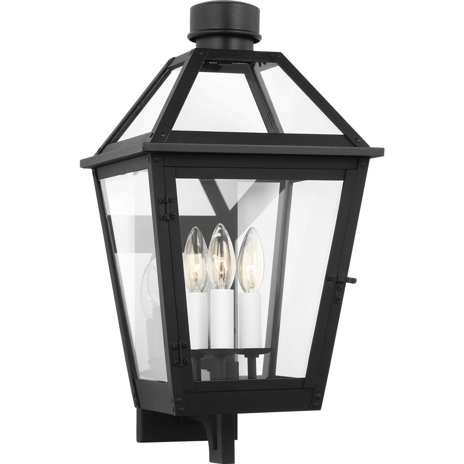 Hyannis Medium Wall Lantern Natural Copper - Visual Comfort Outdoor Lighting