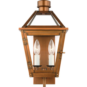 Hyannis Small Wall Lantern Natural Copper - Visual Comfort Outdoor Lighting