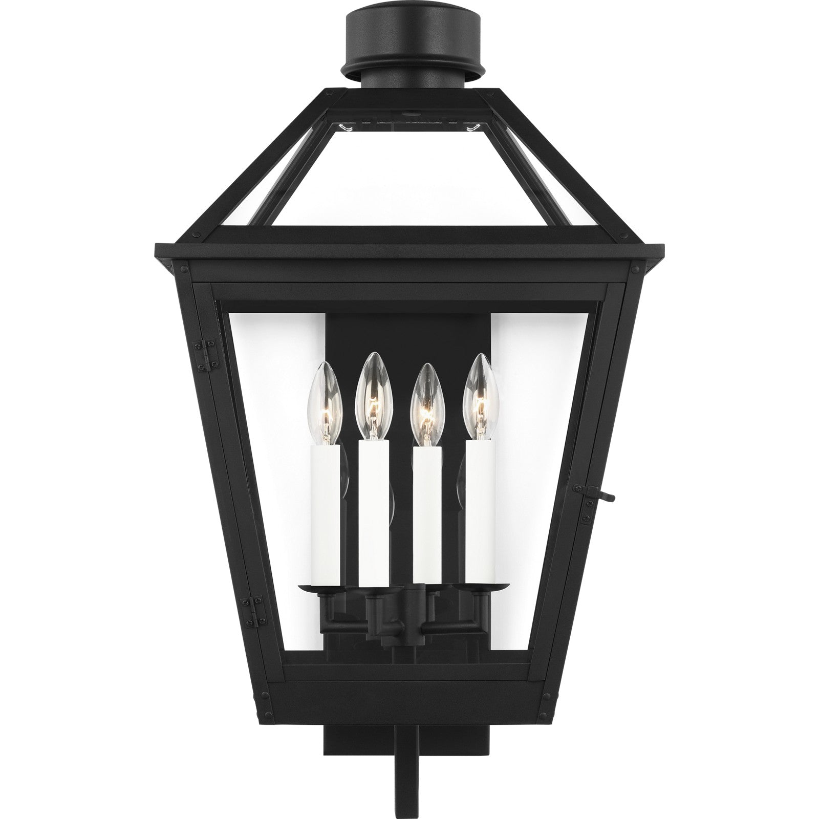 Hyannis Extra Large Lantern Textured Black - Visual Comfort Outdoor Lighting