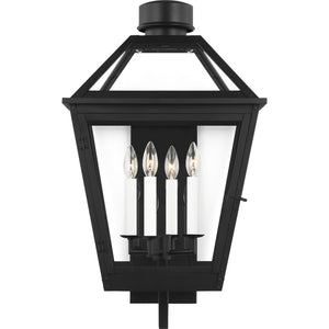 Hyannis Extra Large Lantern Textured Black - Visual Comfort Outdoor Lighting