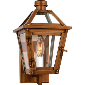 Hyannis Extra Small Wall Lantern Natural Copper - Visual Comfort Outdoor Lighting