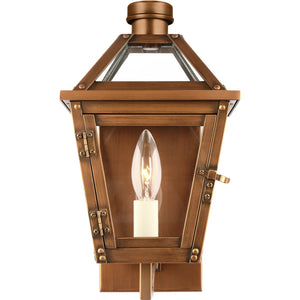 Hyannis Extra Small Wall Lantern Natural Copper - Visual Comfort Outdoor Lighting