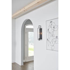 Keystone Sconce Aged Iron - Visual Comfort Wall Lights