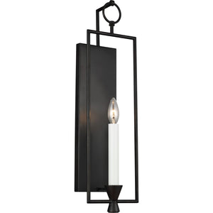 Keystone Sconce Aged Iron - Visual Comfort Wall Lights