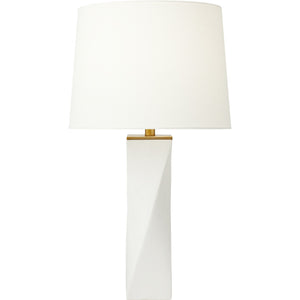 Lagos Table Lamp Frosted Blue - Visual Comfort Table Lamps