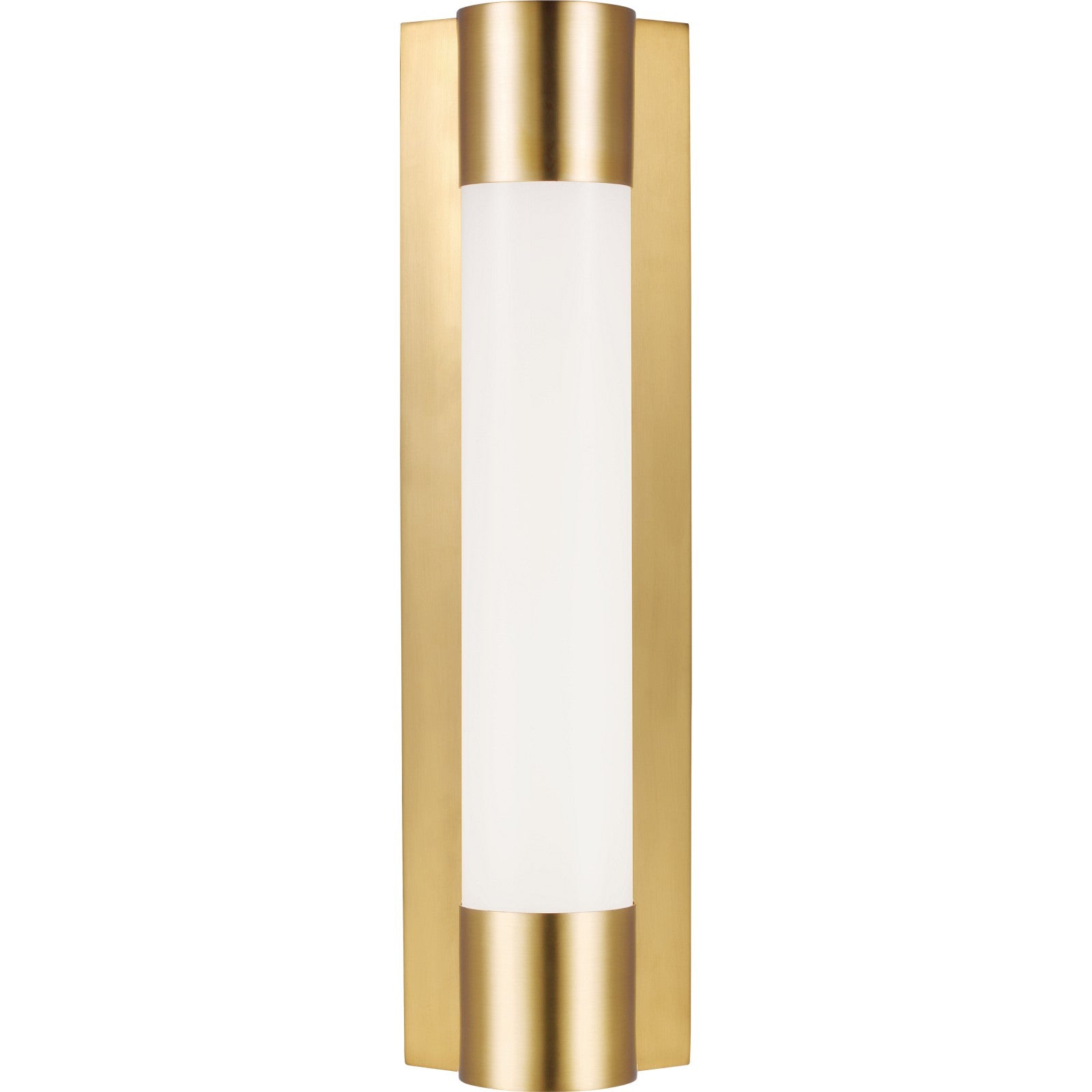 Loring Small Vanity Burnished Brass - Visual Comfort Wall Lights