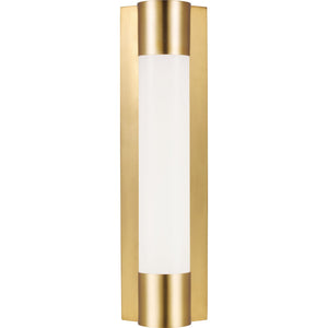 Loring Small Vanity Burnished Brass - Visual Comfort Wall Lights