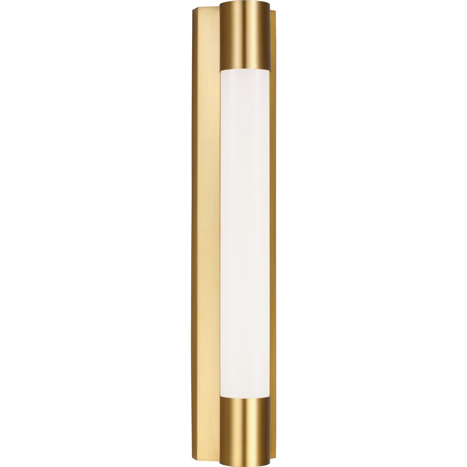 Loring Medium Vanity Burnished Brass - Visual Comfort Wall Lights