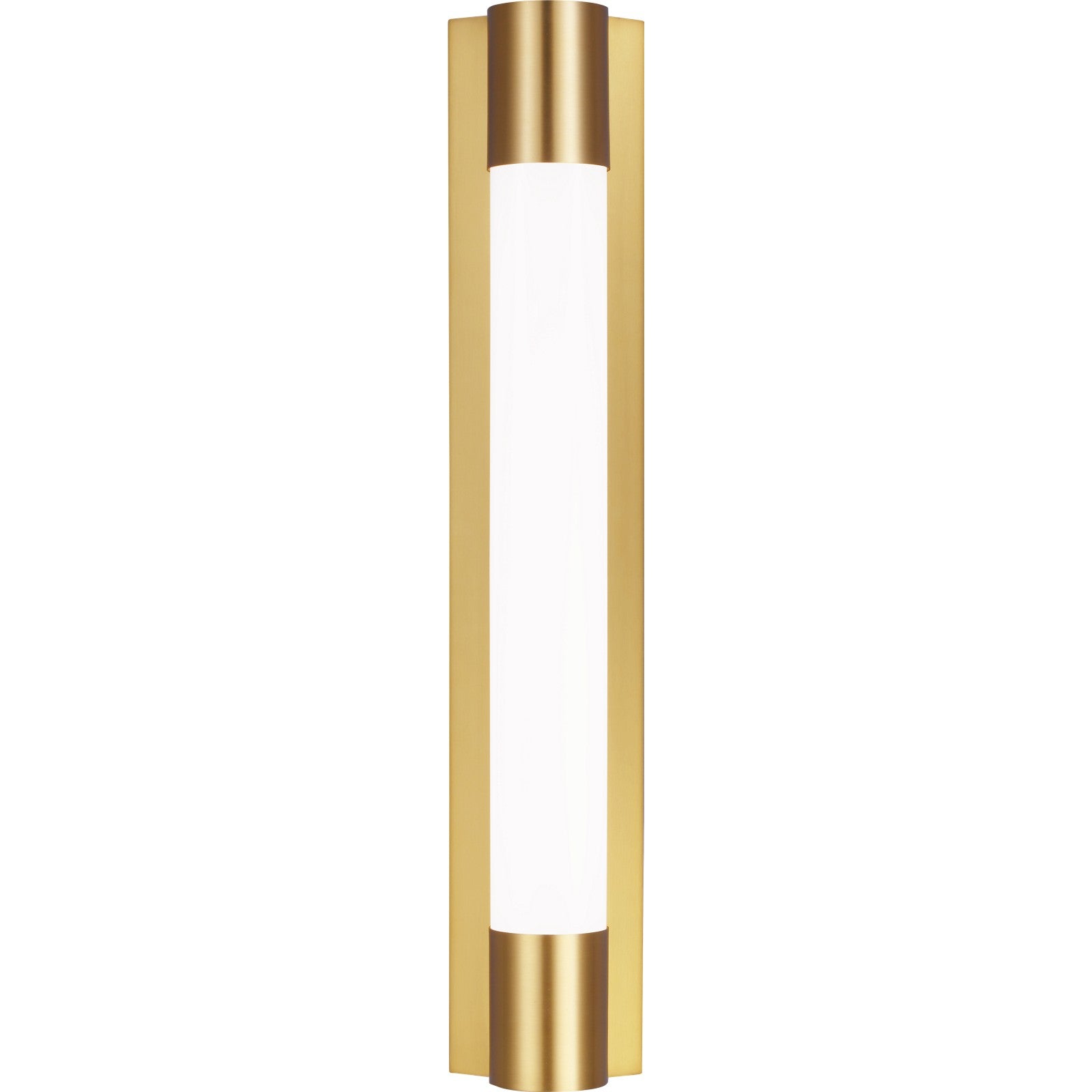 Loring Medium Vanity Burnished Brass - Visual Comfort Wall Lights