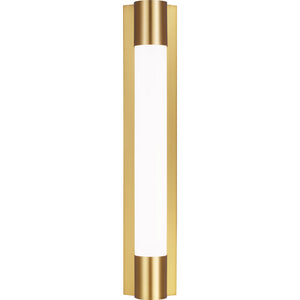 Loring Medium Vanity Burnished Brass - Visual Comfort Wall Lights