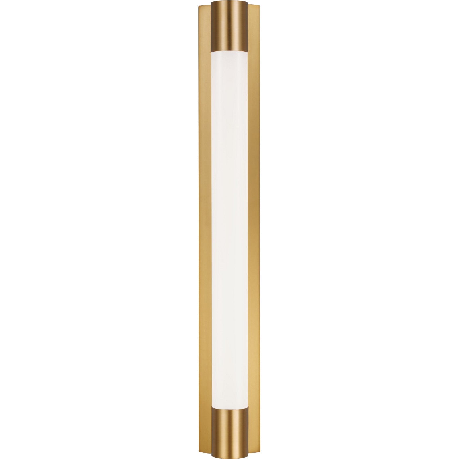 Loring Large Vanity Burnished Brass Bulbs Inc - Visual Comfort Wall Lights