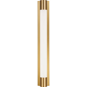 Loring Large Vanity Burnished Brass Bulbs Inc - Visual Comfort Wall Lights