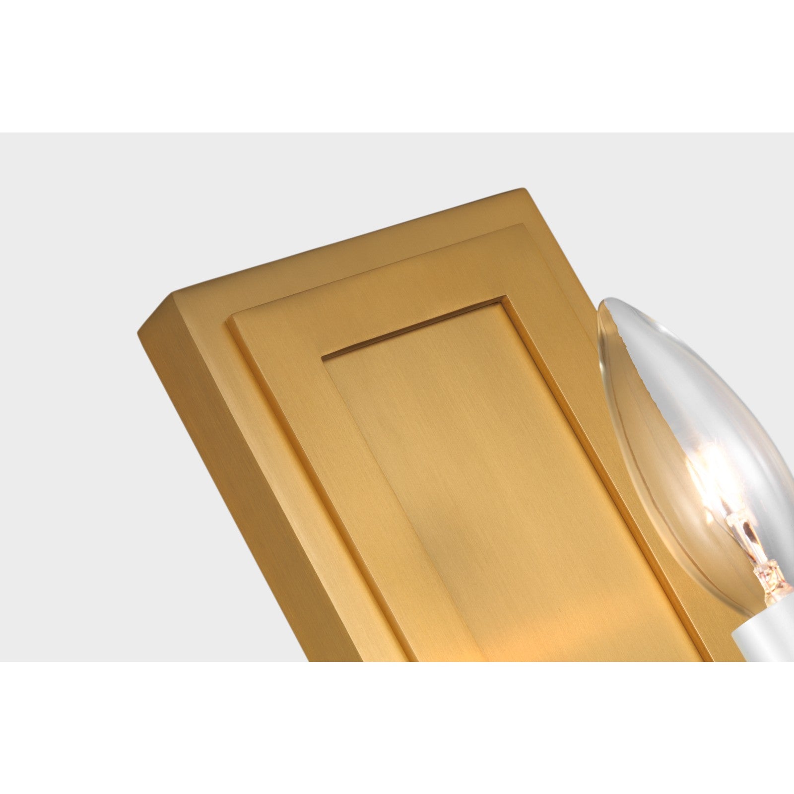 Marston Single Wall Sconce Burnished Brass - Visual Comfort Wall Lights