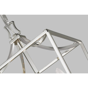 Southold Mini Lantern Polished Nickel - Visual Comfort Ceiling Lights
