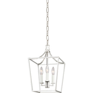 Southold Mini Lantern Polished Nickel - Visual Comfort Ceiling Lights
