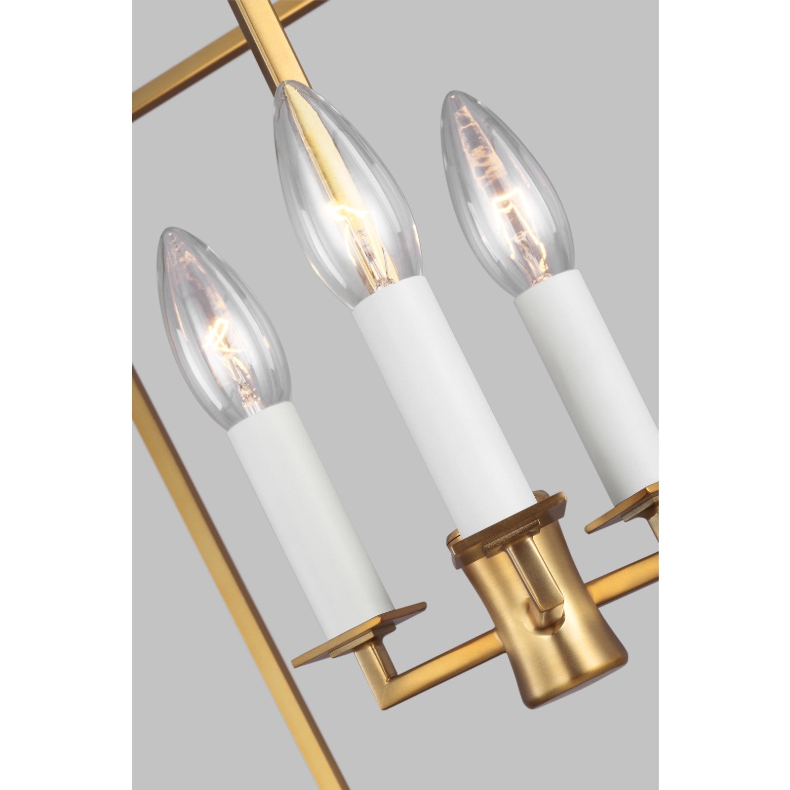 Southold Small Lantern Burnished Brass - Visual Comfort Ceiling Lights