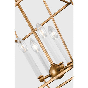 Stonington Small Lantern Antique Gild - Visual Comfort Ceiling Lights