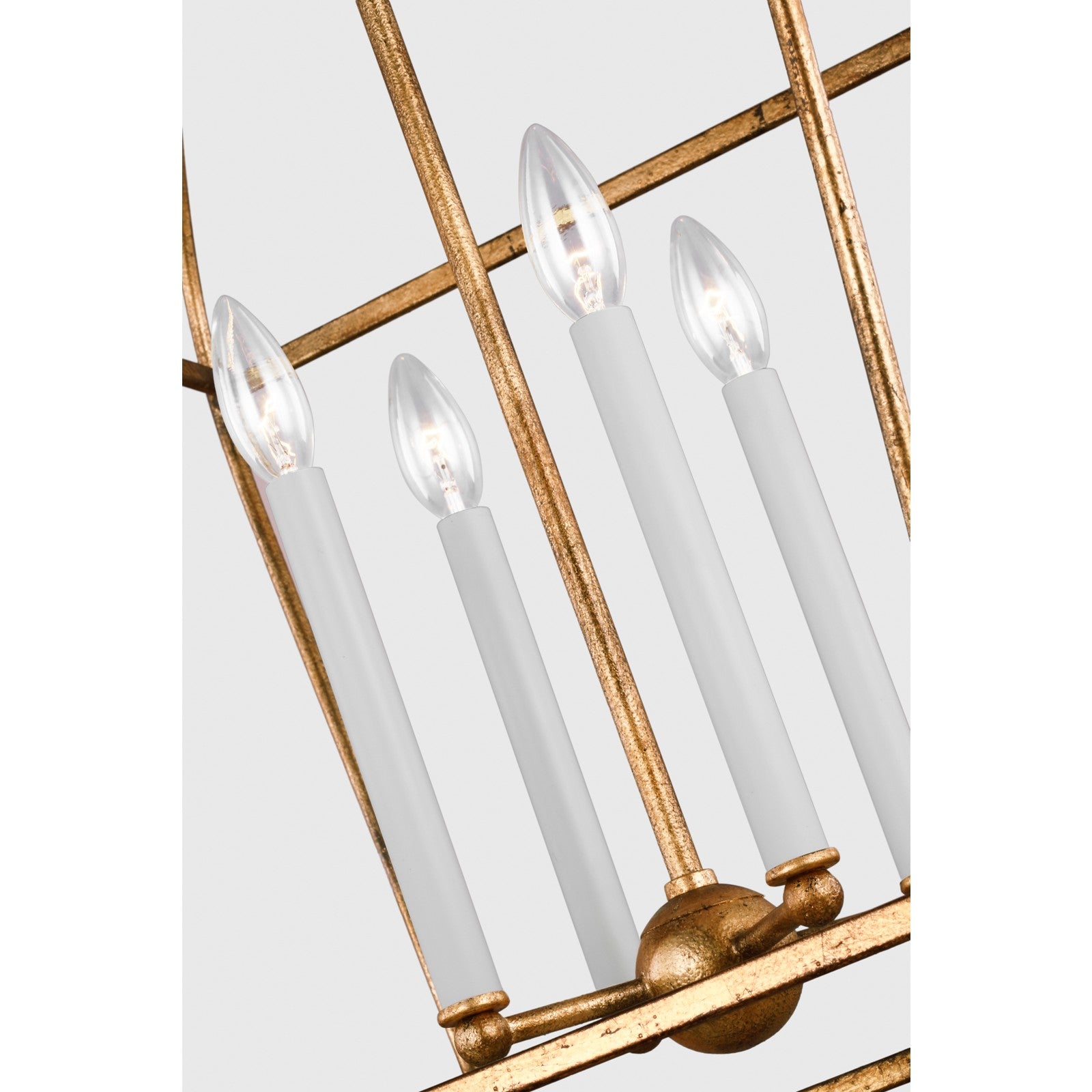 Stonington Medium Lantern Antique Gild - Visual Comfort Ceiling Lights