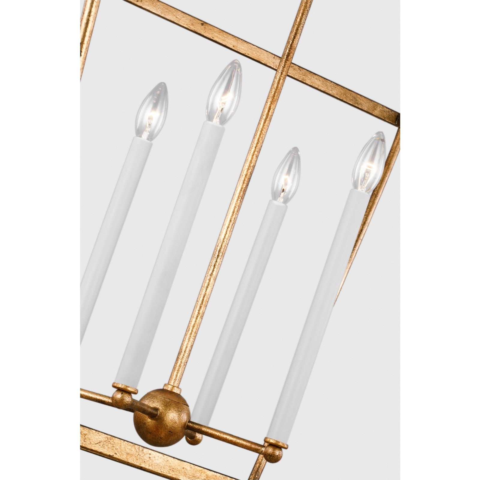 Stonington Large Lantern Antique Gild - Visual Comfort Ceiling Lights
