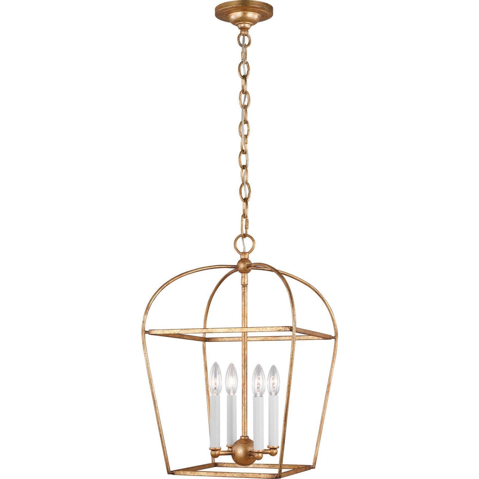 Stonington Small Lantern Antique Gild - Visual Comfort Ceiling Lights