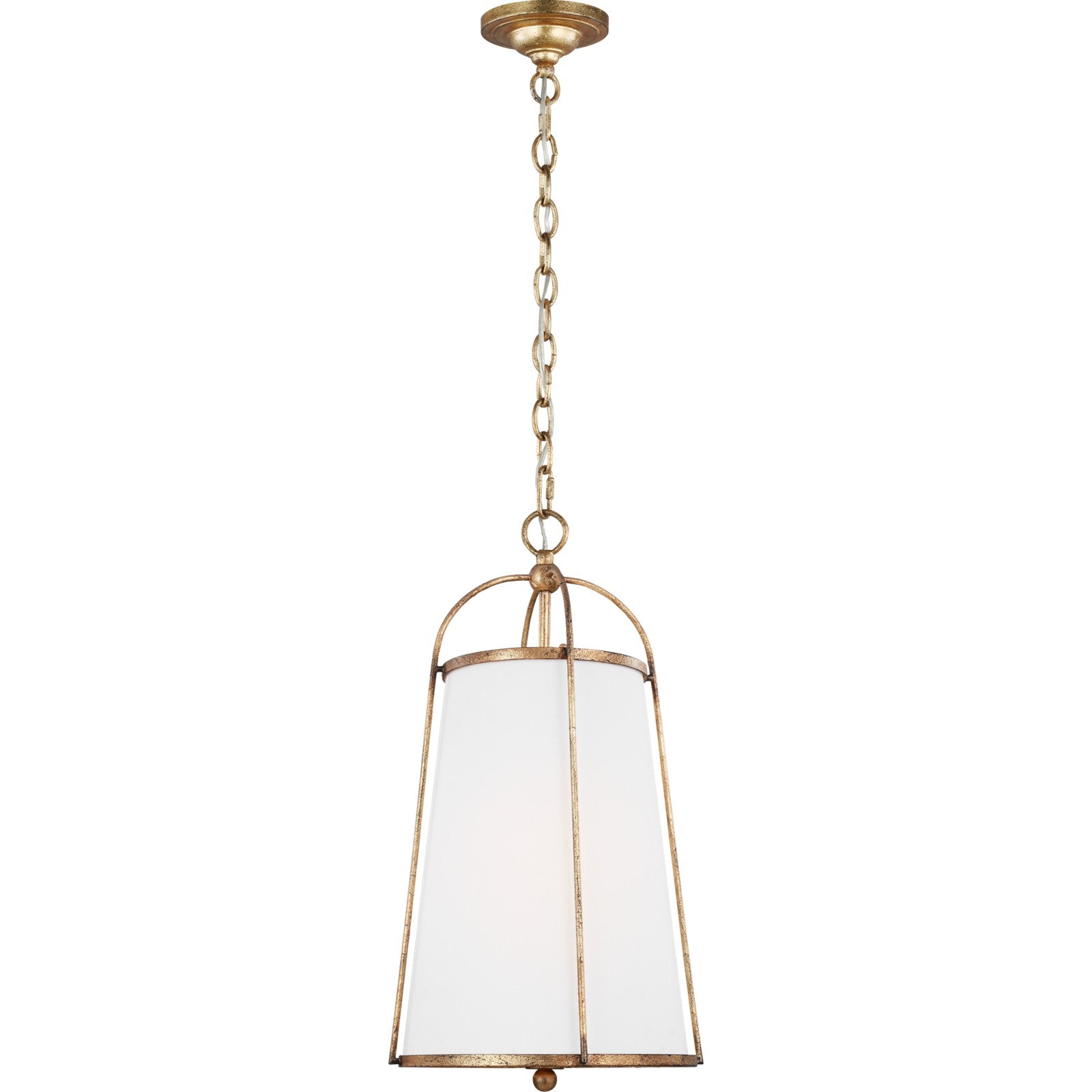 Stonington Small Hanging Shade in Antique Gild - Visual Comfort Ceiling Lights