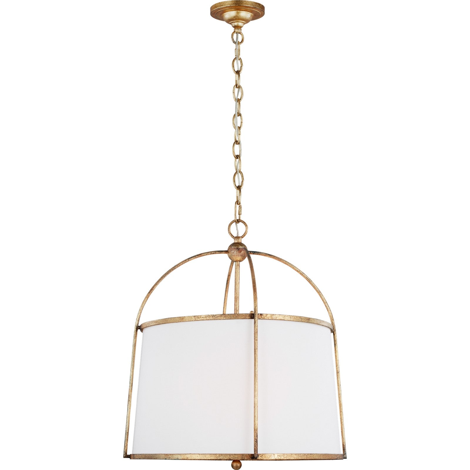 Stonington Hanging Shade in Antique Gild - Visual Comfort Ceiling Lights