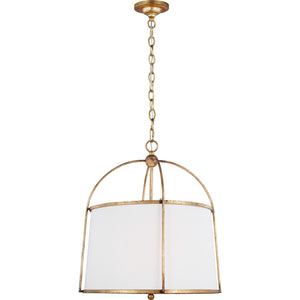 Stonington Hanging Shade in Antique Gild - Visual Comfort Ceiling Lights