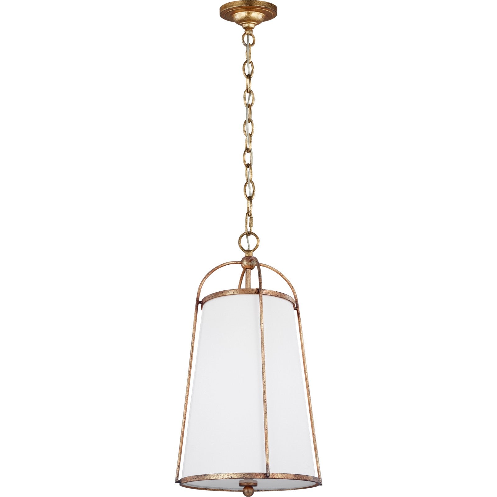 Stonington Small Hanging Shade in Antique Gild - Visual Comfort Ceiling Lights