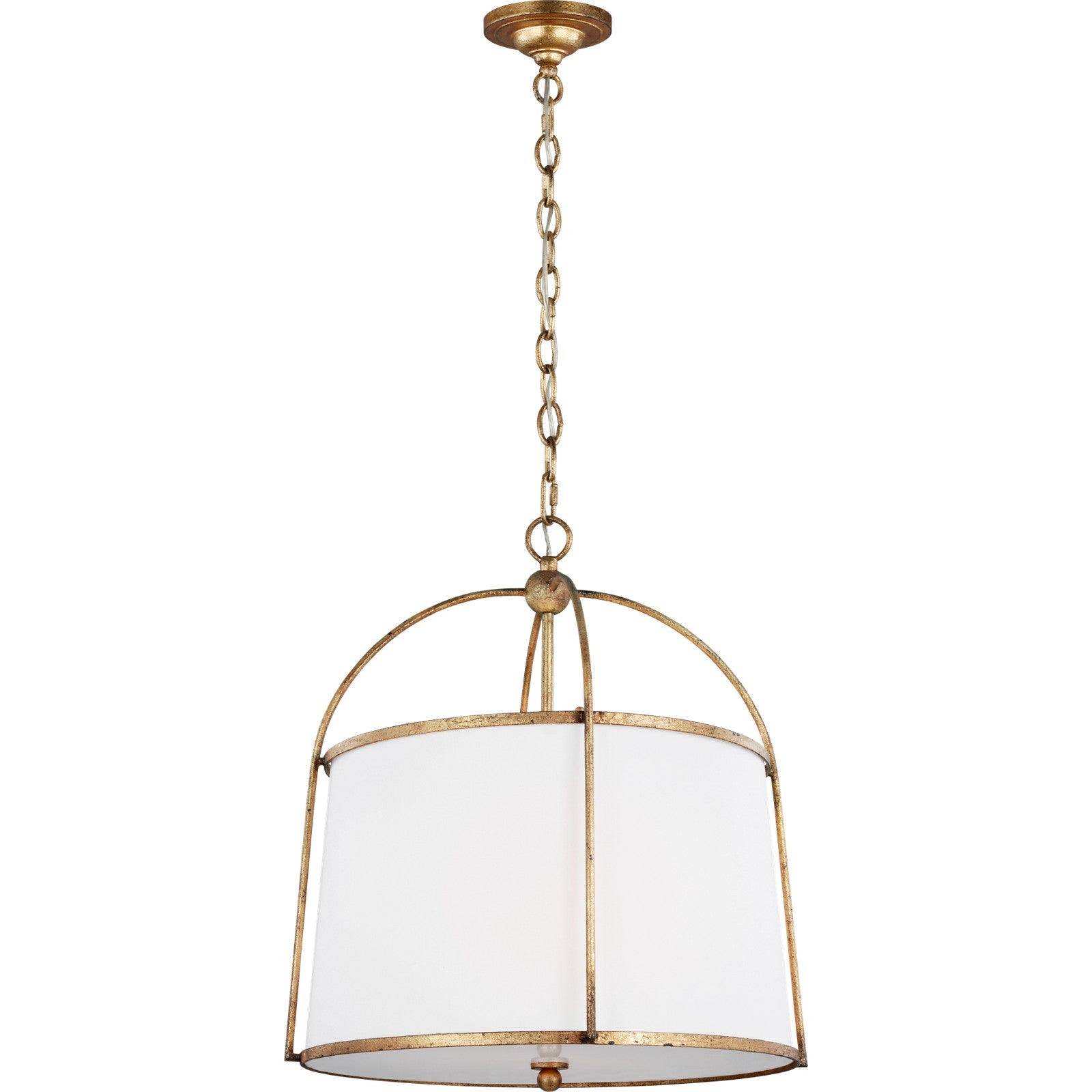 Stonington Hanging Shade in Antique Gild - Visual Comfort Ceiling Lights