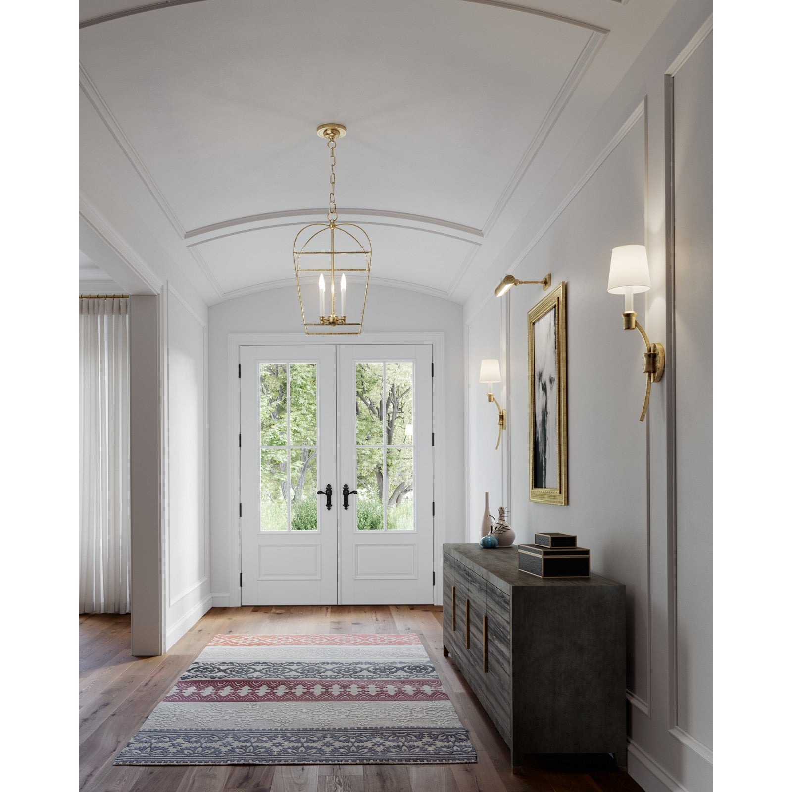 Westerly Sconce Antique Gild - Visual Comfort Wall Lights
