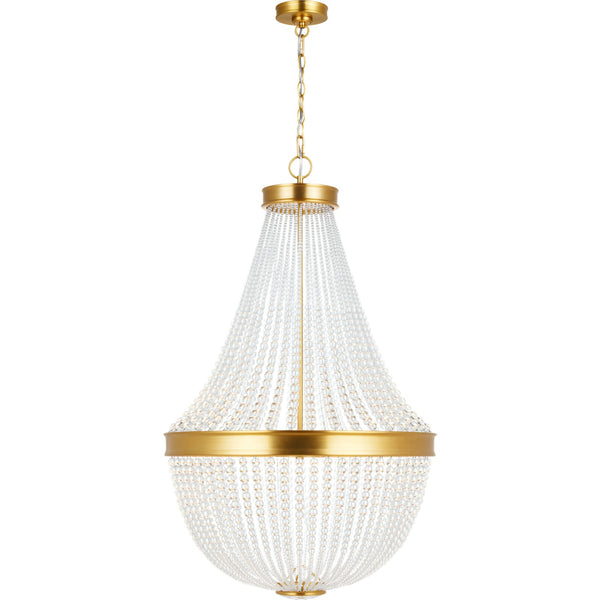 Summerhill Medium Chandelier Burnished Brass - Visual Comfort Ceiling Lights