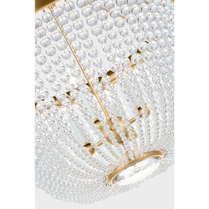 Summerhill Large Pendant Burnished Brass - Visual Comfort Ceiling Lights