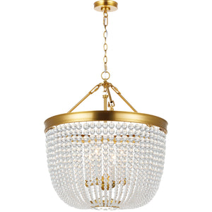 Summerhill Large Pendant Burnished Brass - Visual Comfort Ceiling Lights