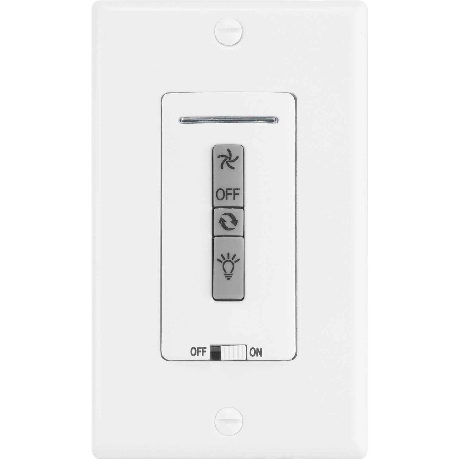 Universal Control 6-Speed with Dimmer and Reverse Hardwire Wall Control - Visual Comfort Fan 1