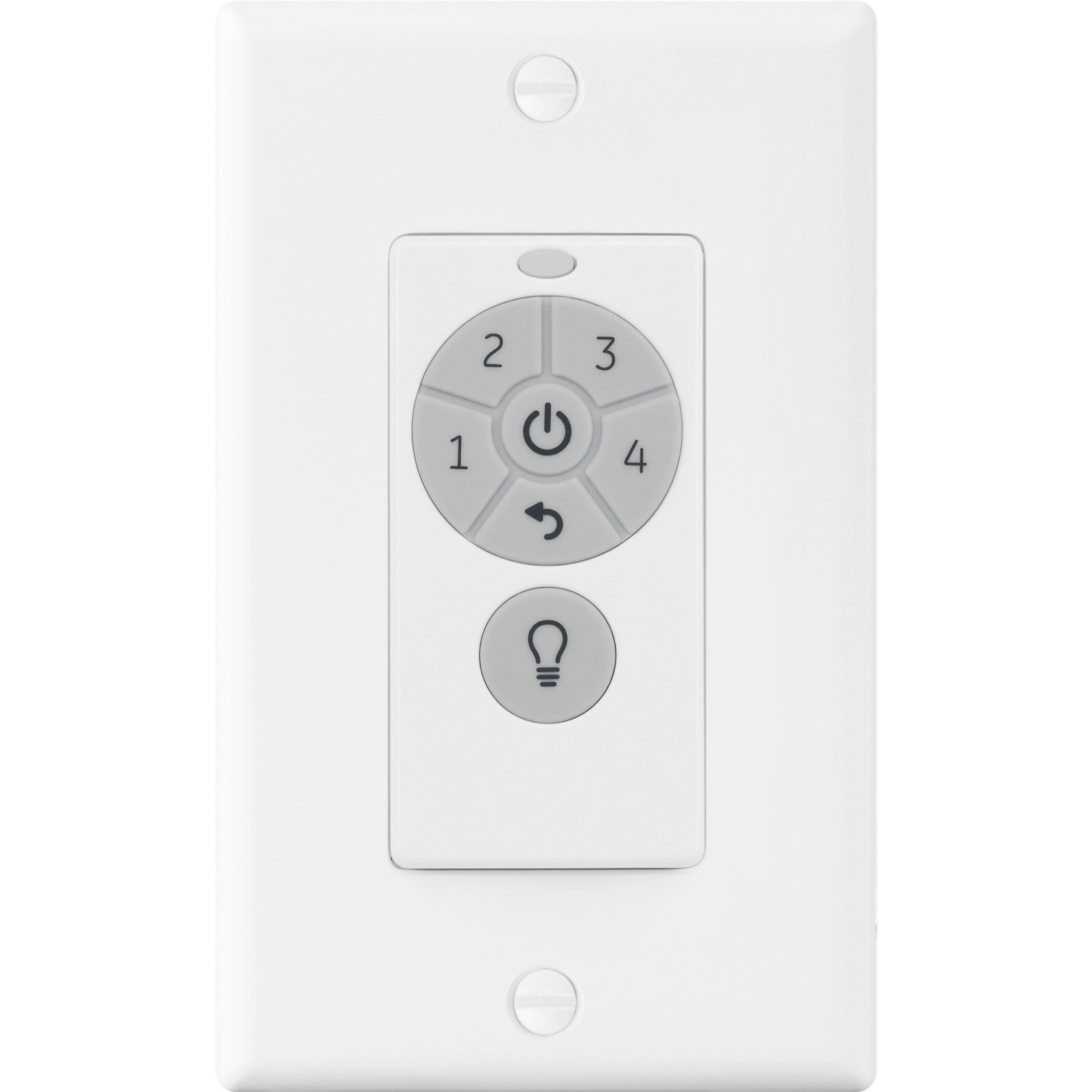 4 - Speed Wall Control with LED Light Dimmer - Visual Comfort Fan 1