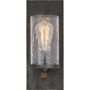 Angelo Sconce Distressed Weathered Oak / Slate Grey Metal - Visual Comfort Wall Lights