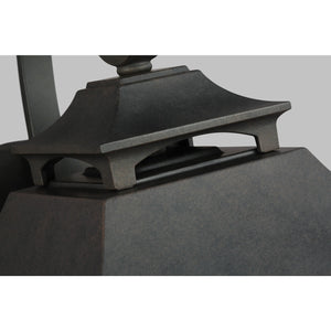 Galena Medium Lantern Sable - Visual Comfort Outdoor Lighting