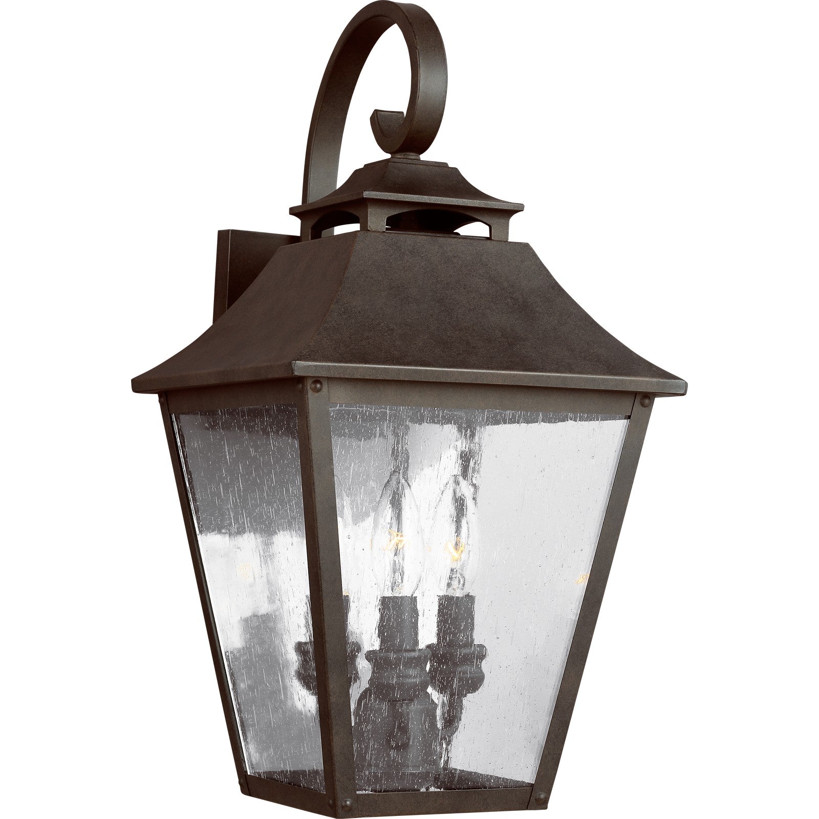 Galena Medium Lantern Sable - Visual Comfort Outdoor Lighting