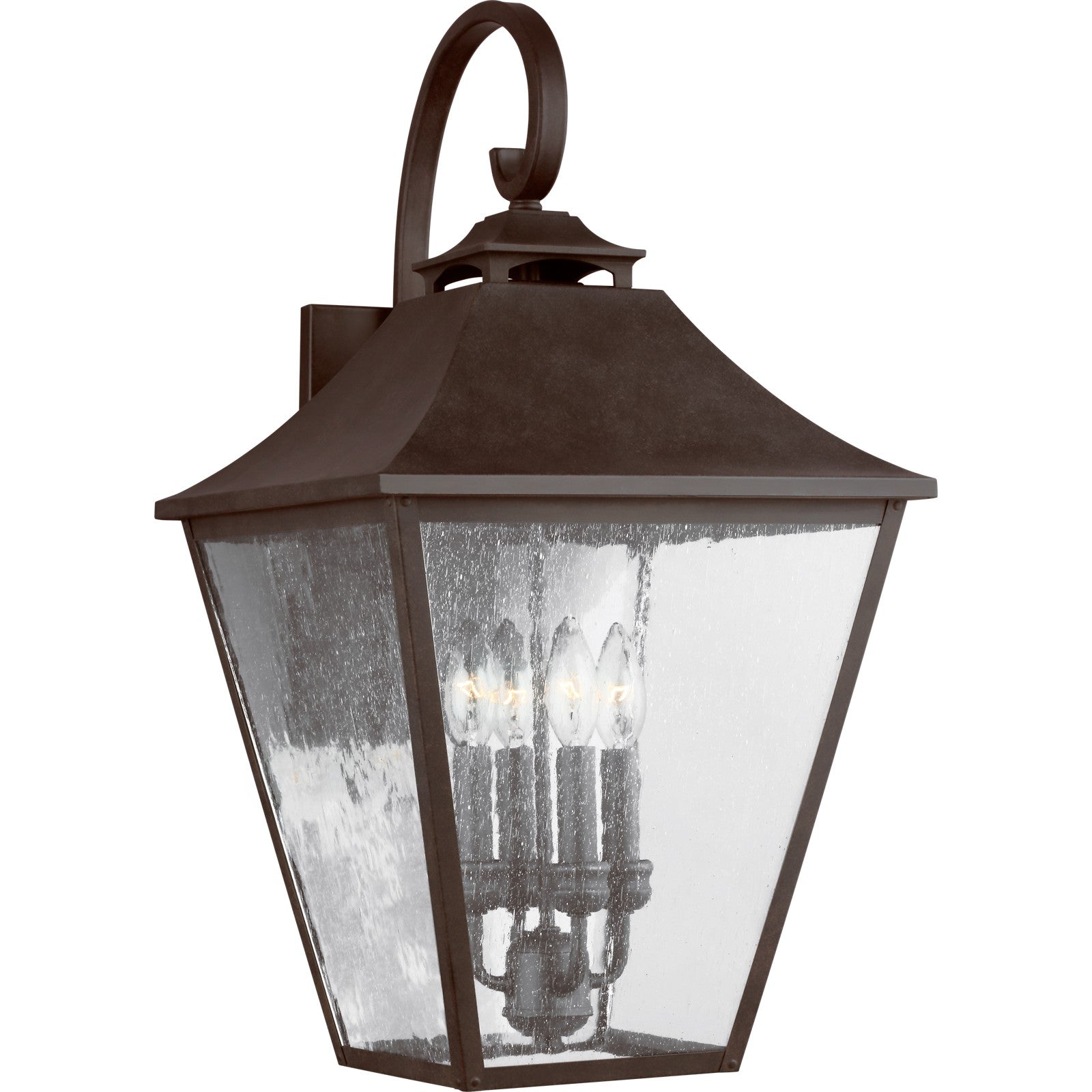 Galena Large Lantern Sable - Visual Comfort Outdoor Lighting