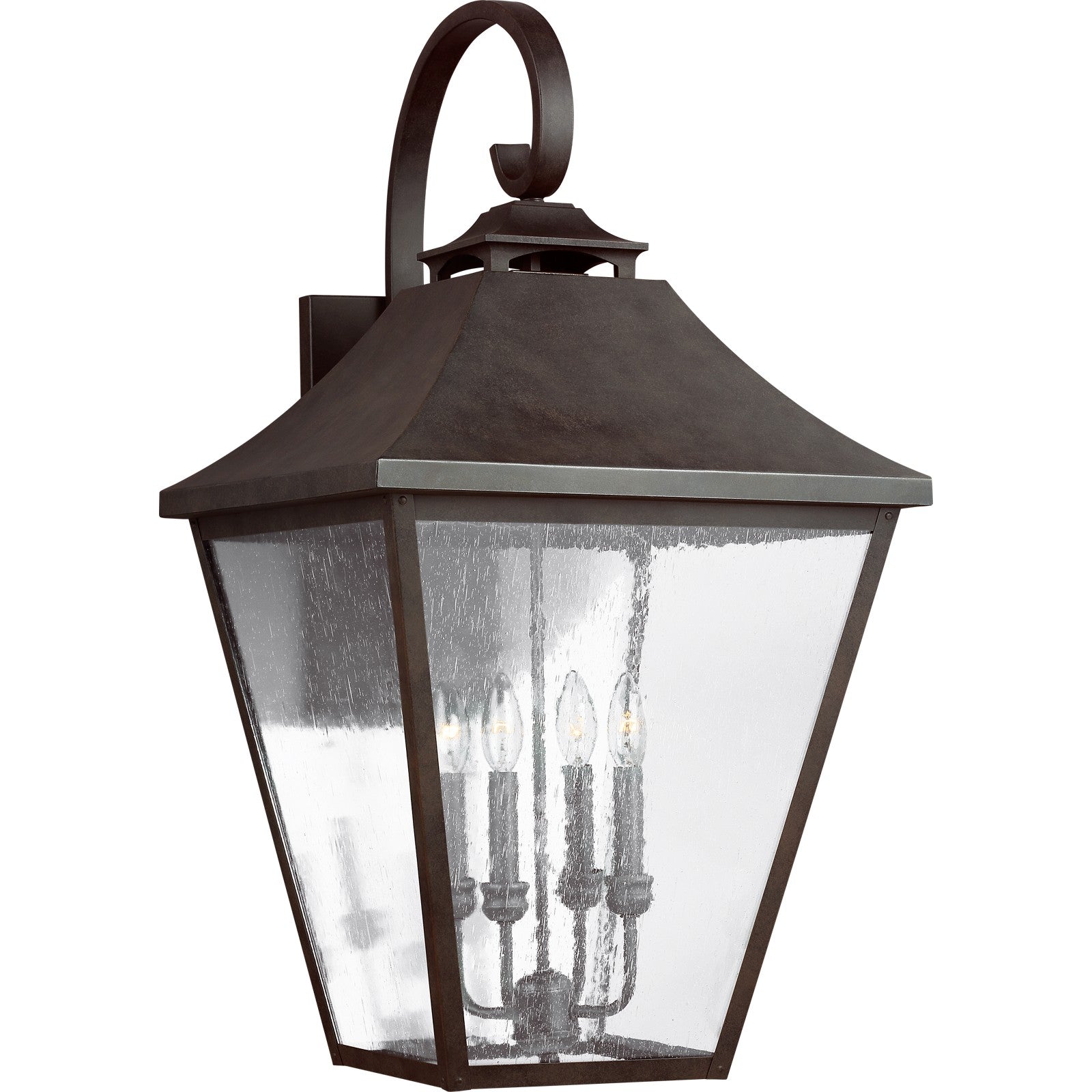 Galena Extra Large Lantern Sable - Visual Comfort Outdoor Lighting